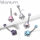 Barbell navel TIN07