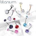 Barbell navel TIN14