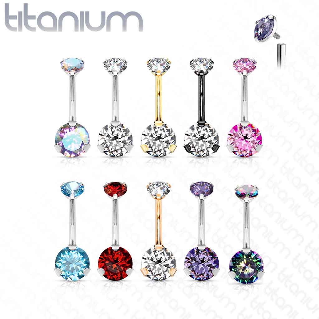 Barbell navel TIN14