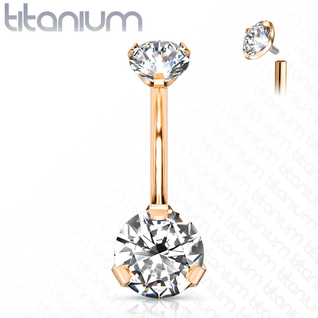 Barbell navel TIN14