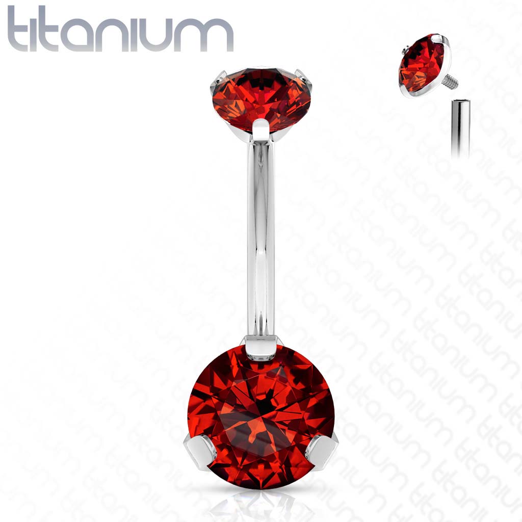 Barbell navel TIN14