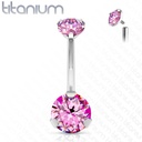 Barbell navel TIN14
