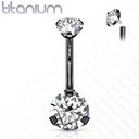 Barbell navel TIN14