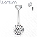 Barbell navel TIN14