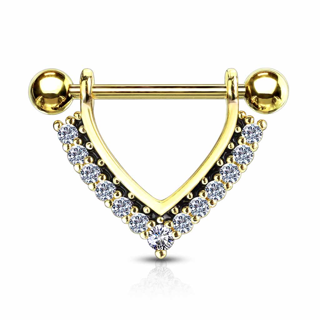Barbell tepel K11104 (Schildje)