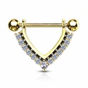 Barbell tepel K11104 (Schildje)