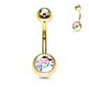 Barbell navel GDPN04 (Schroef op balletje)