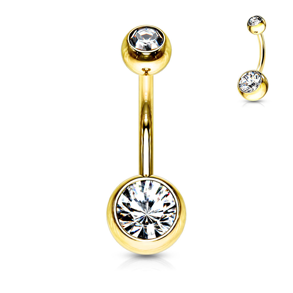 Barbell navel GDPN04 (Schroef op balletje)