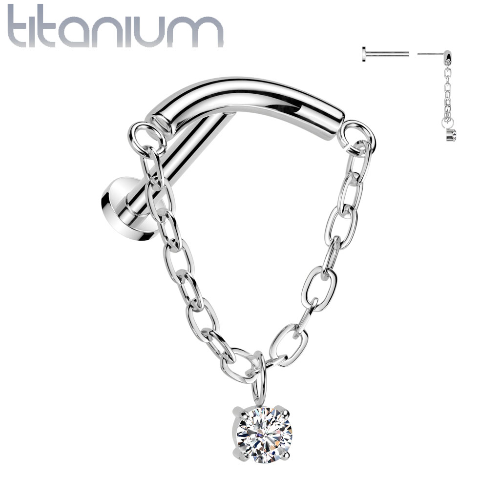 Labret ketting ITL106 (Hanger)