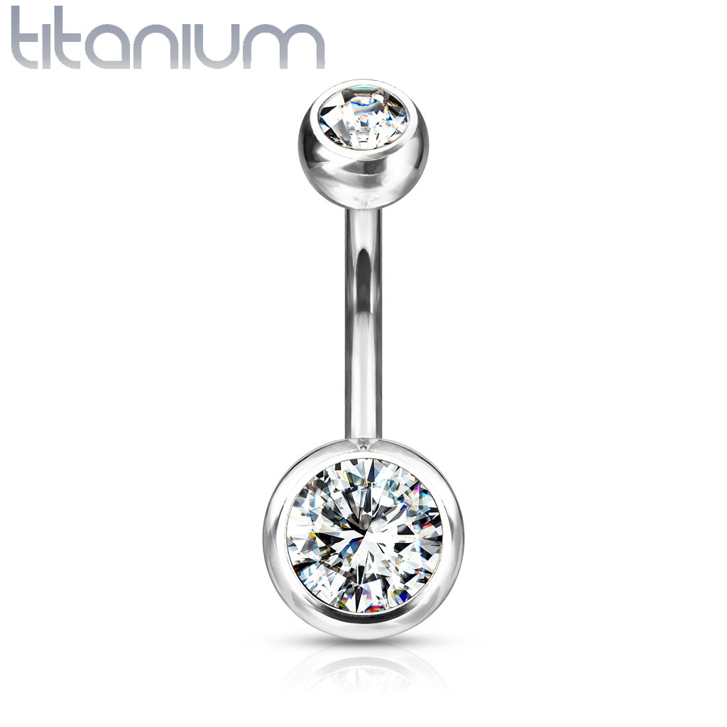 Barbell navel T23N04 (Schroef op balletje)