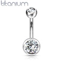 Barbell navel T23N04 (Schroef op balletje)