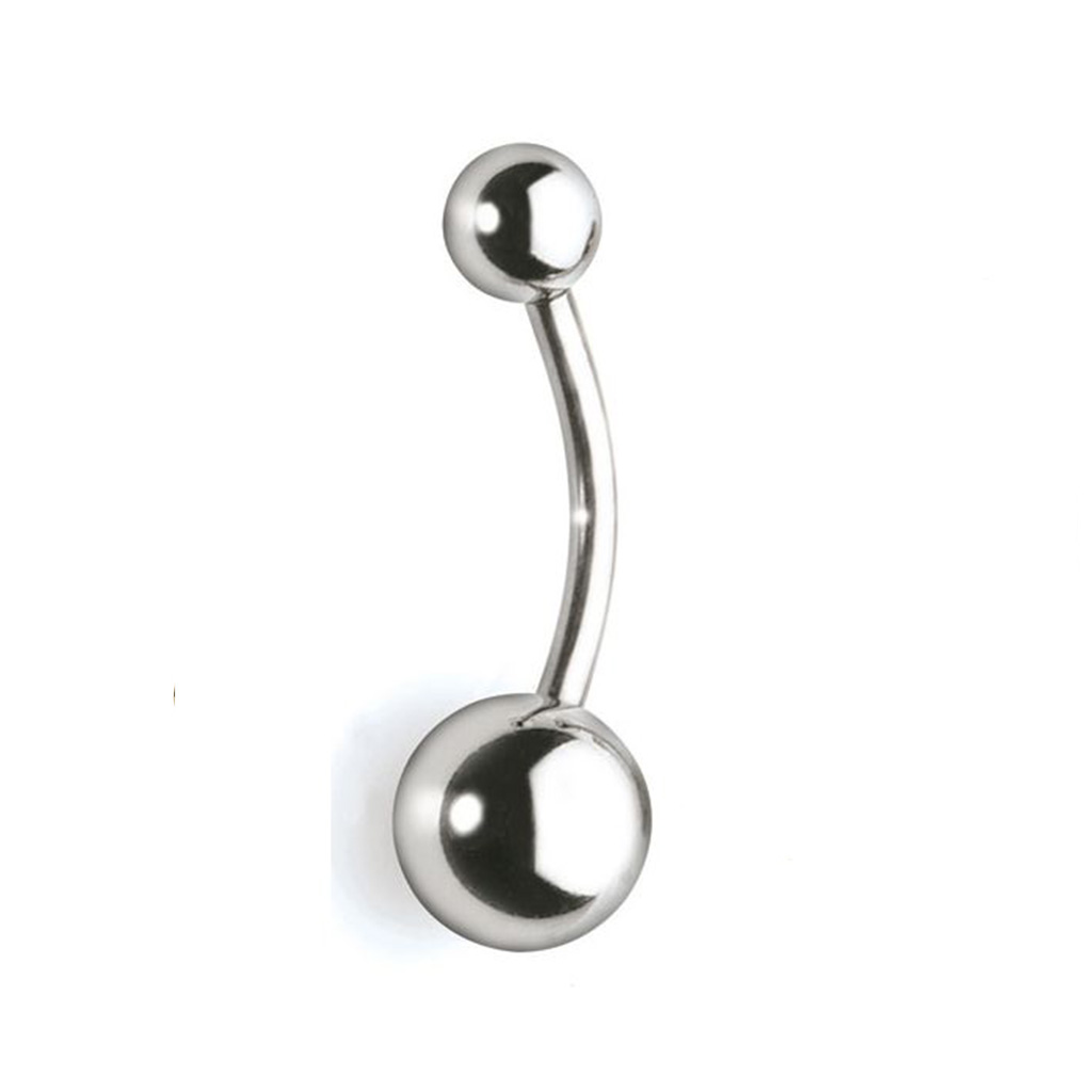 Barbell navel NS (Schroef in balletje)