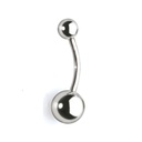 Barbell navel NS (Schroef in balletje)