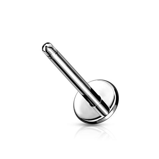 Labret-C QXSAL (Schroef op staafje) 1.6 mm met 5 mm disk