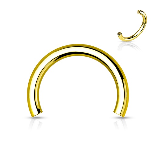 Barbell gebogen QASYHT (Schroef in staafje) (Hoefijzer)